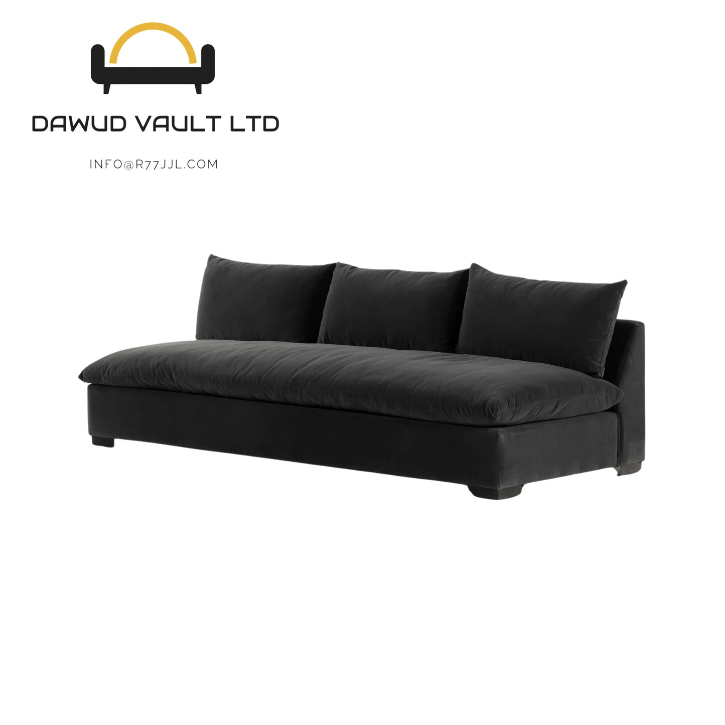 DAWUD VAULT Grant Armless Sofa