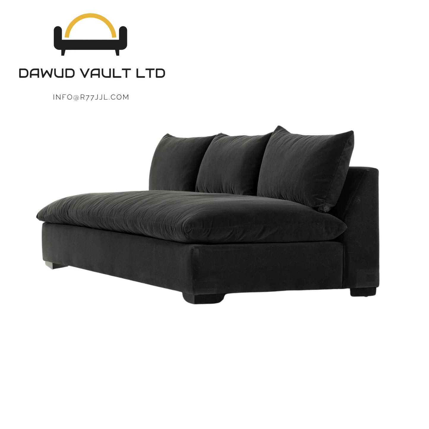 DAWUD VAULT Grant Armless Sofa